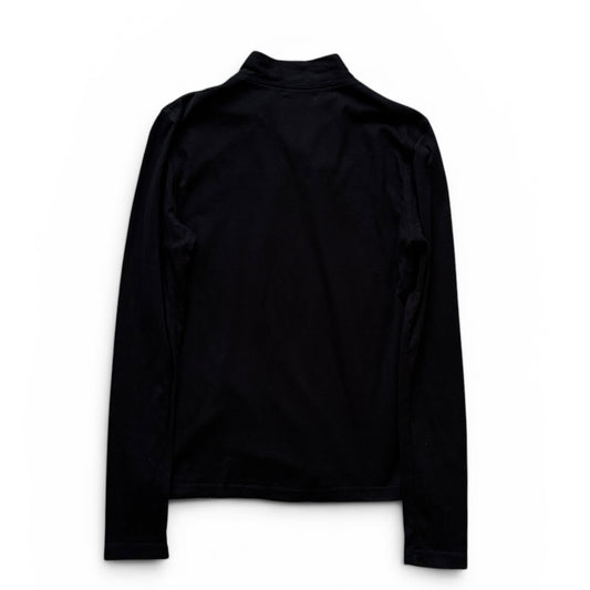 Vintage Junior Gaultier Black Long Sleeve Shirt Size XS