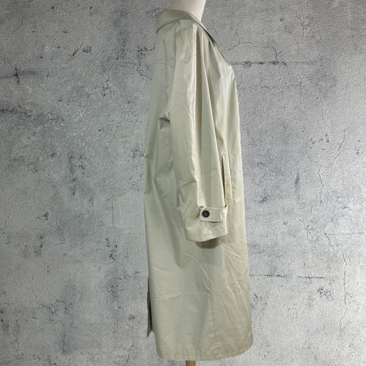 Euro vintage 70s Cotton Blend Trench Coat Size 42
