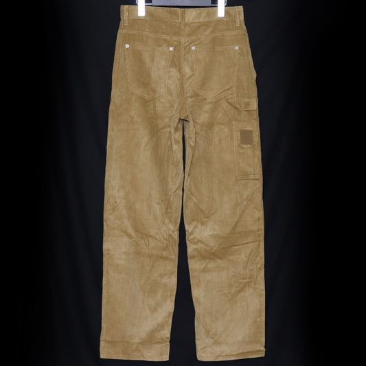 LOEWE Corduroy Workwear Trousers Beige Size 46