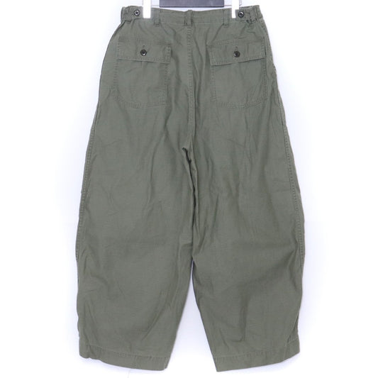 NEEDLES H.D. Pant Cargo Pants Olive Fatigue Wide Size M