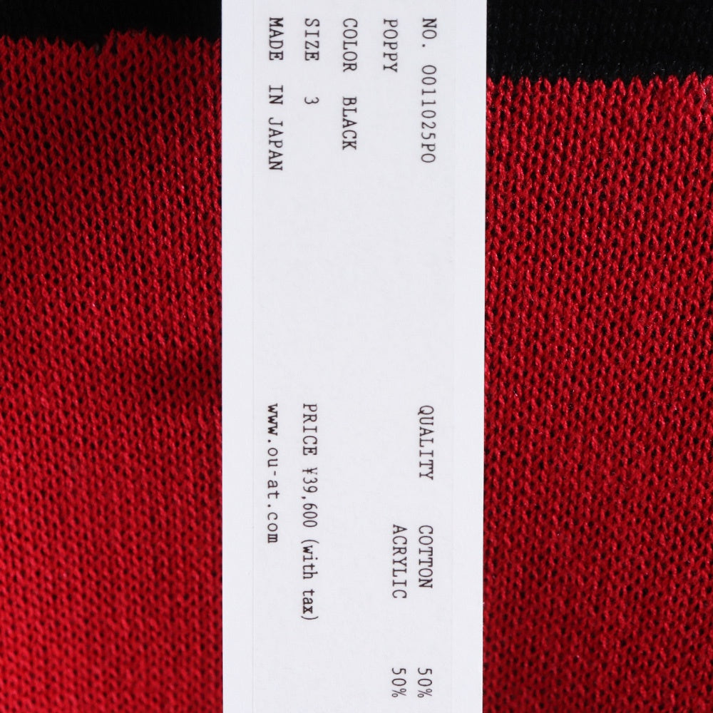 OUAT 25SS POPPY Pullover Knit Black Size 3