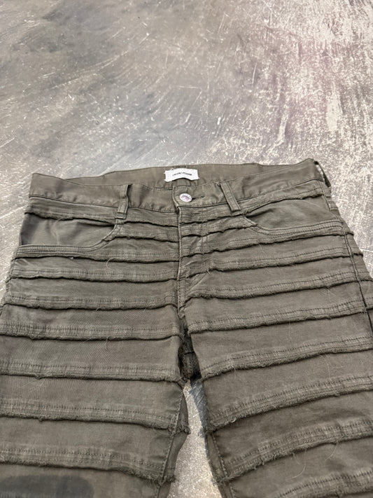 undercover 13AW Khaki Stretch Cotton Pants Size 1
