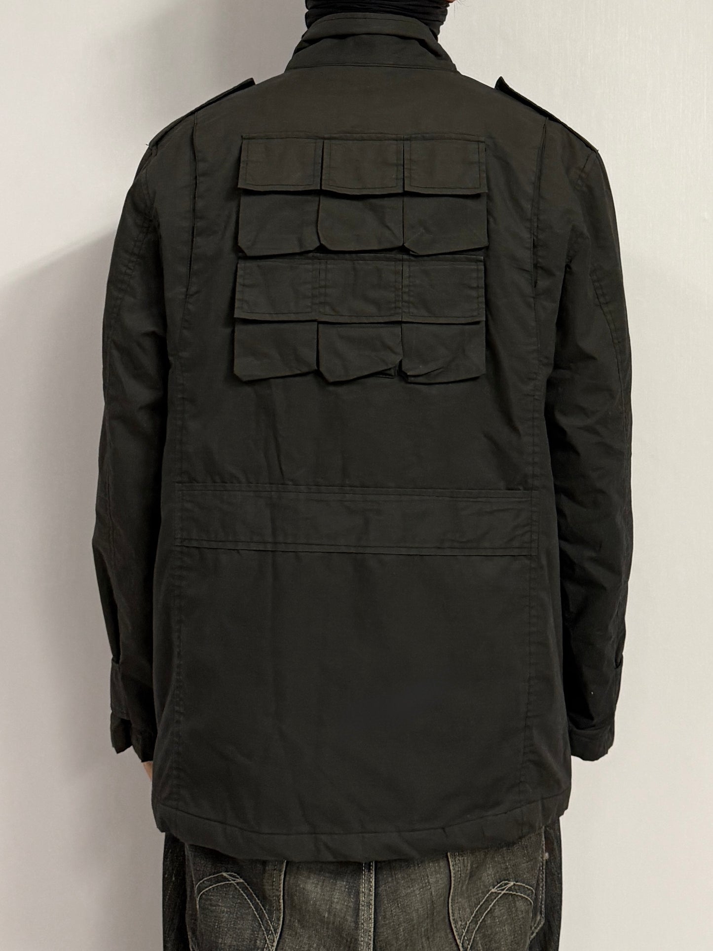 Vintage Black Double Shock Gimmick Jacket Size M