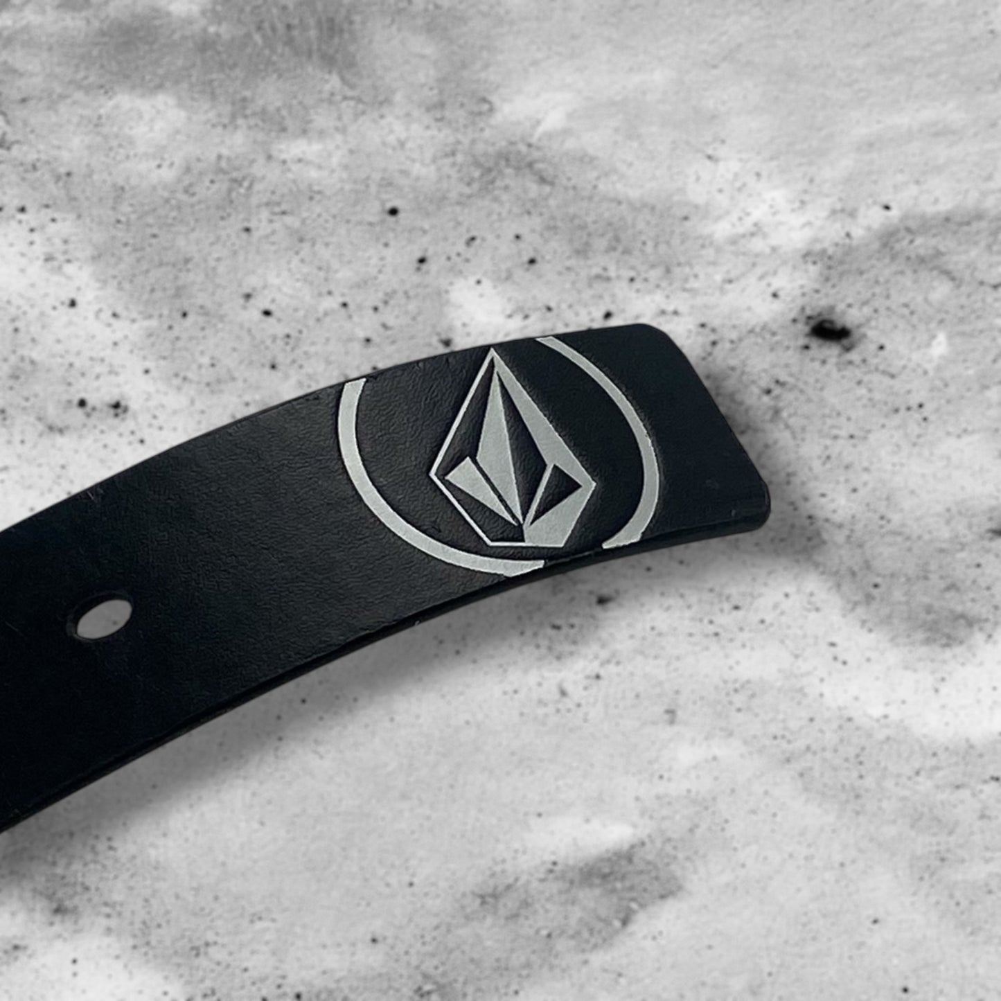 Volcom 00s Leather Belt Black Size 32