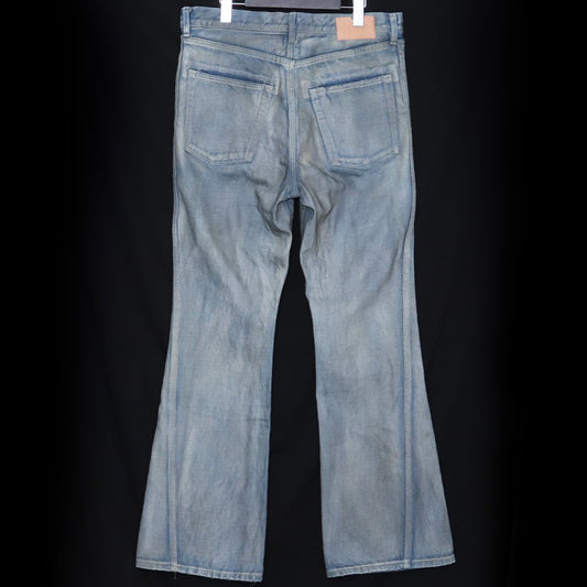 Denim Flare Boro 25SS Triple Seams 6P Denim Blue Size 2