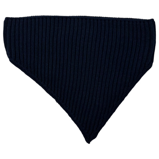 JIL SANDER 23AW Foulard Knit Neck Warmer Navy Size U