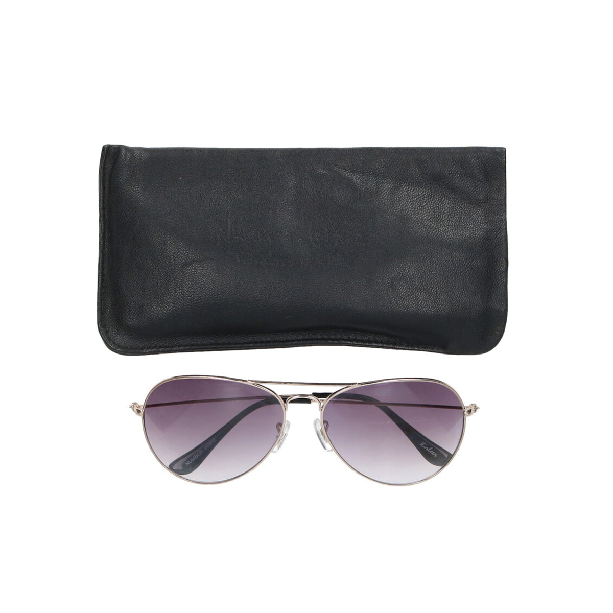NUMBER (N)INE Black Gold Sunglasses