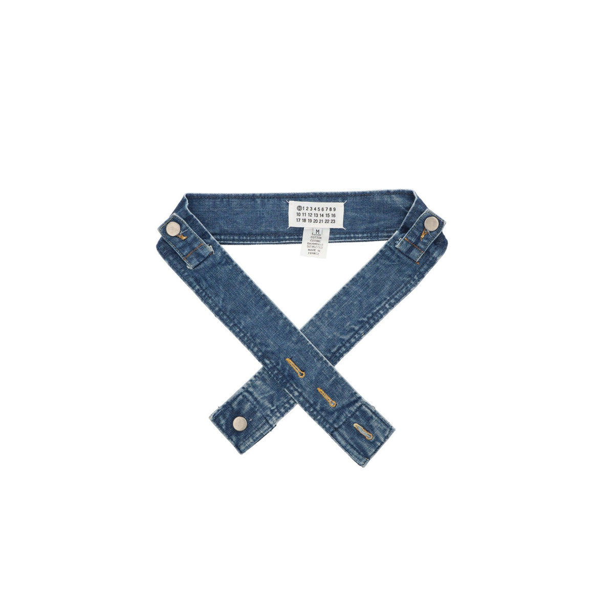 Maison Martin Margiela Blue Cotton Belt Size M
