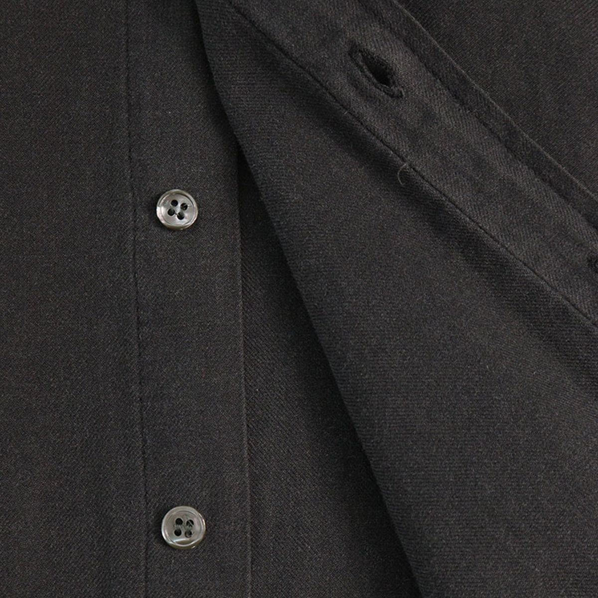 RAF SIMONS 2002 FW Cotton Long Sleeve Black Gray