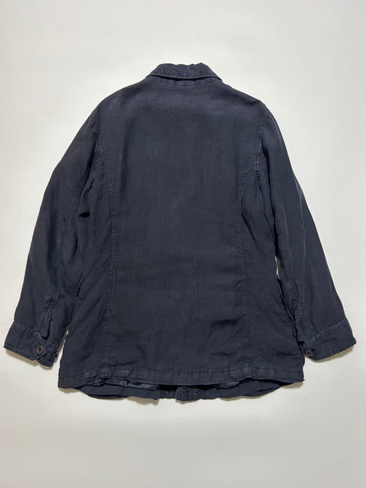 EMPORIO ARMANI 2000s Military Jacket Navy Size L