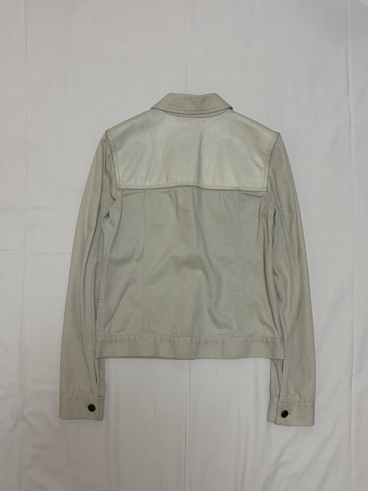 Alexander Wang Alexander Wang Beige Leather Jacket Size M
