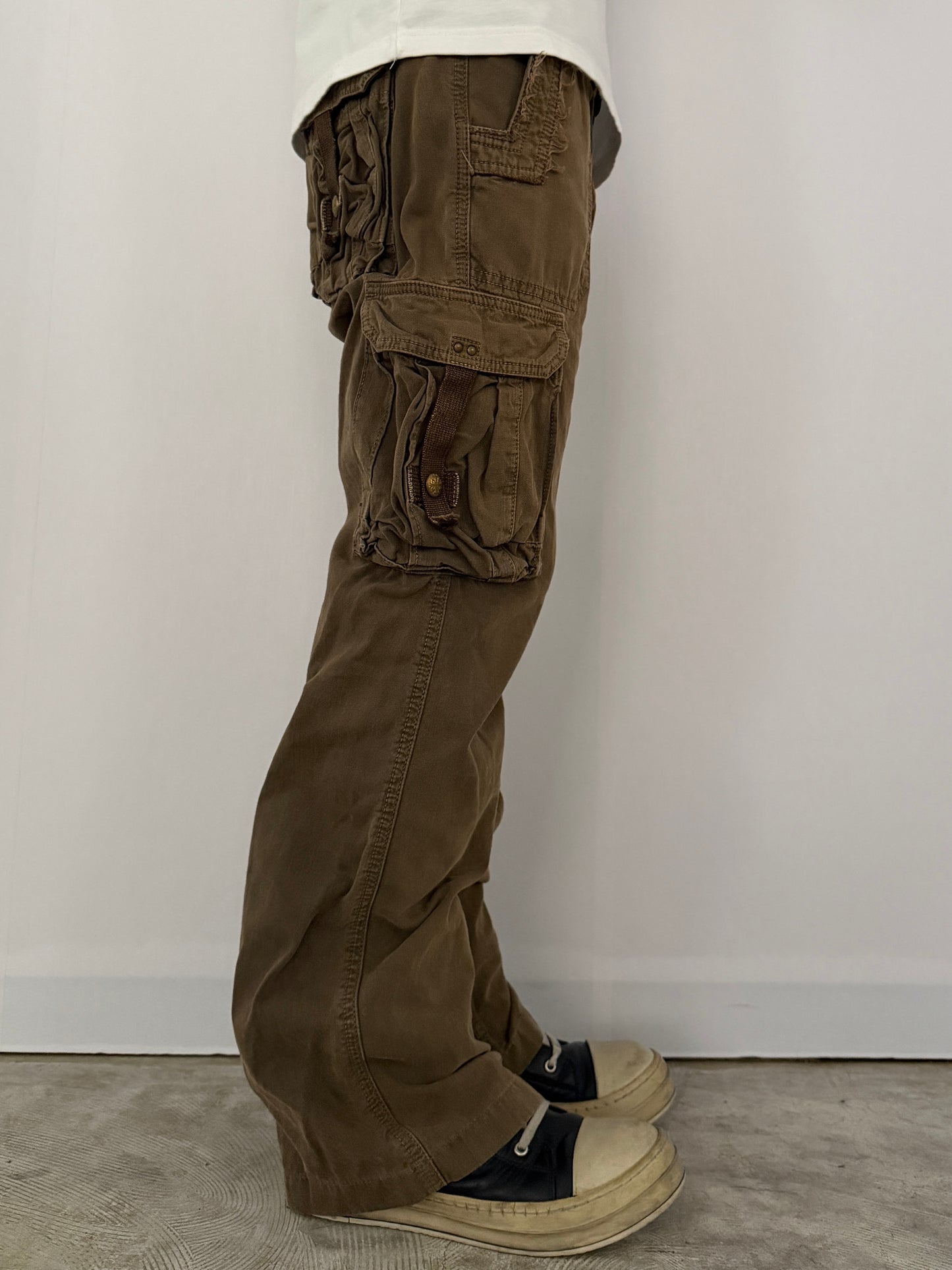 Vintage Gimmick Flare Cargo Pants Size 40