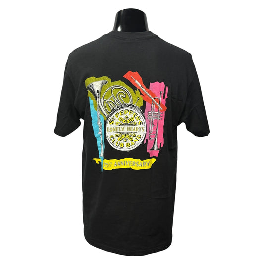 BEATLES 90s Vintage "Sgt. Pepper's Two-Sided T-Shirt Size L