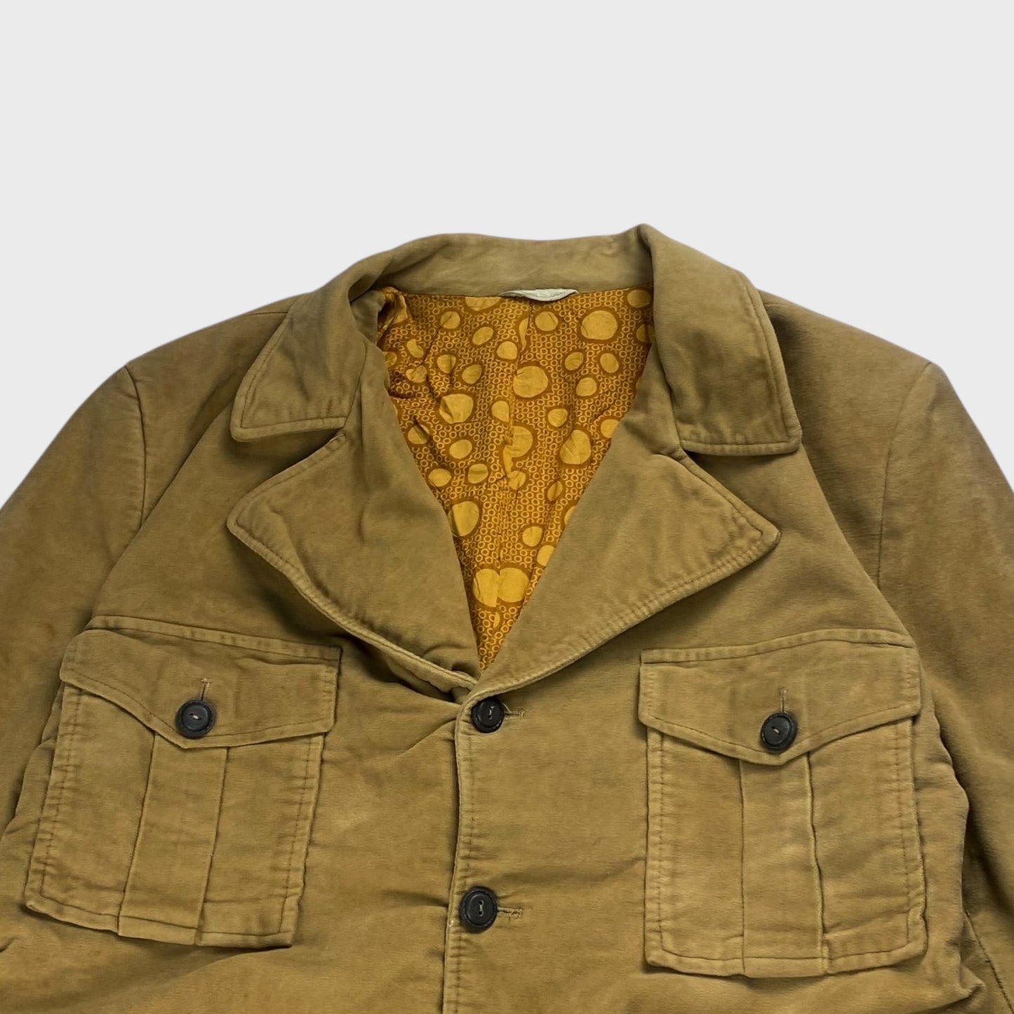 Dutch Suede Tailored Jacket Size S