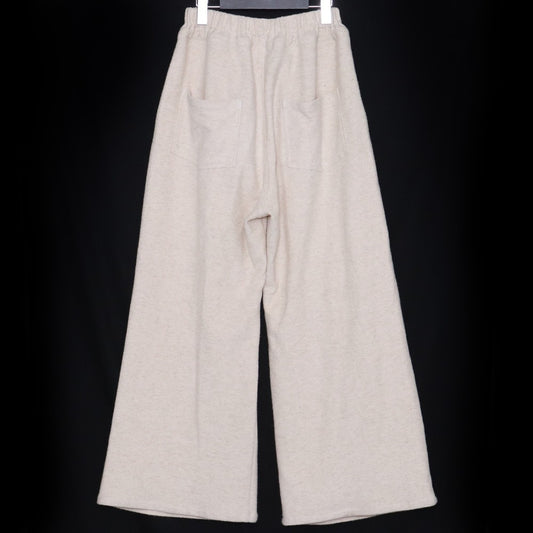 ZUKAN Wide Easy Pants White