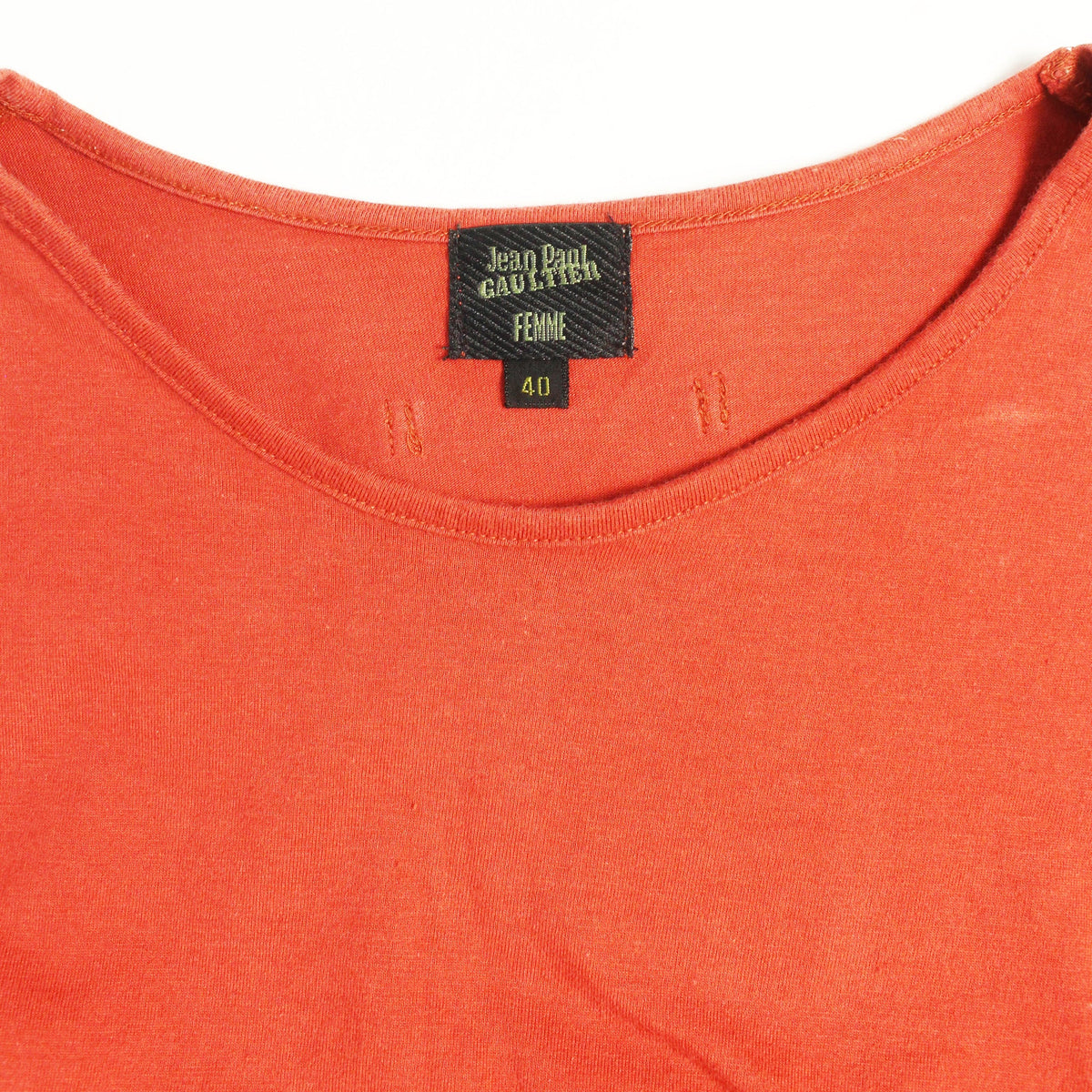 Jean Paul Gaultier Long Sleeve Shirt Red Size 40