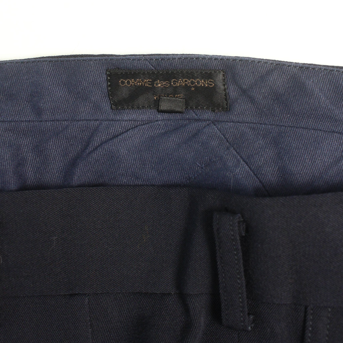 COMME des GARCONS 1992 Long Sleeve Shirt Blue Size S