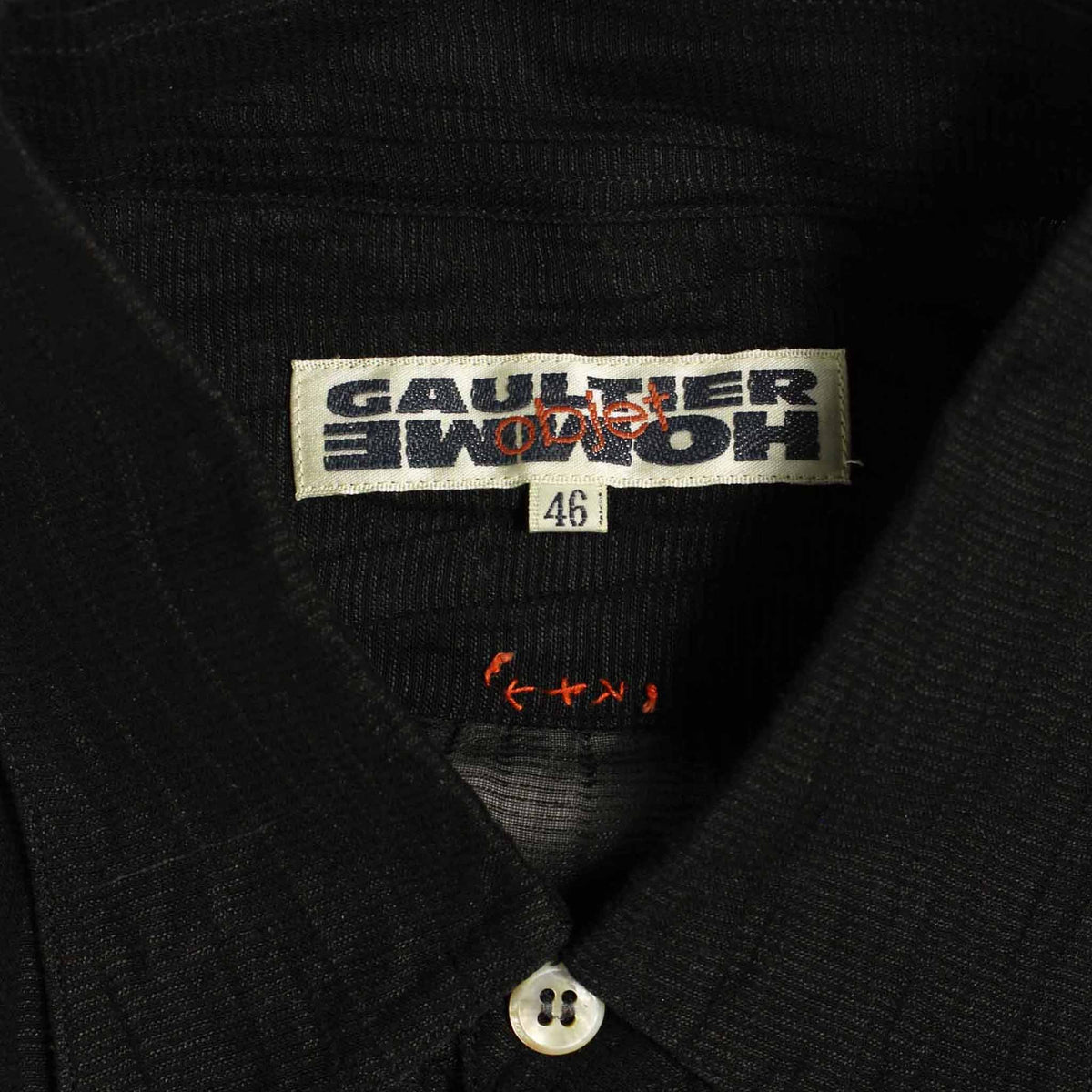 Jean Paul Gaultier Black Long Sleeve Size 46