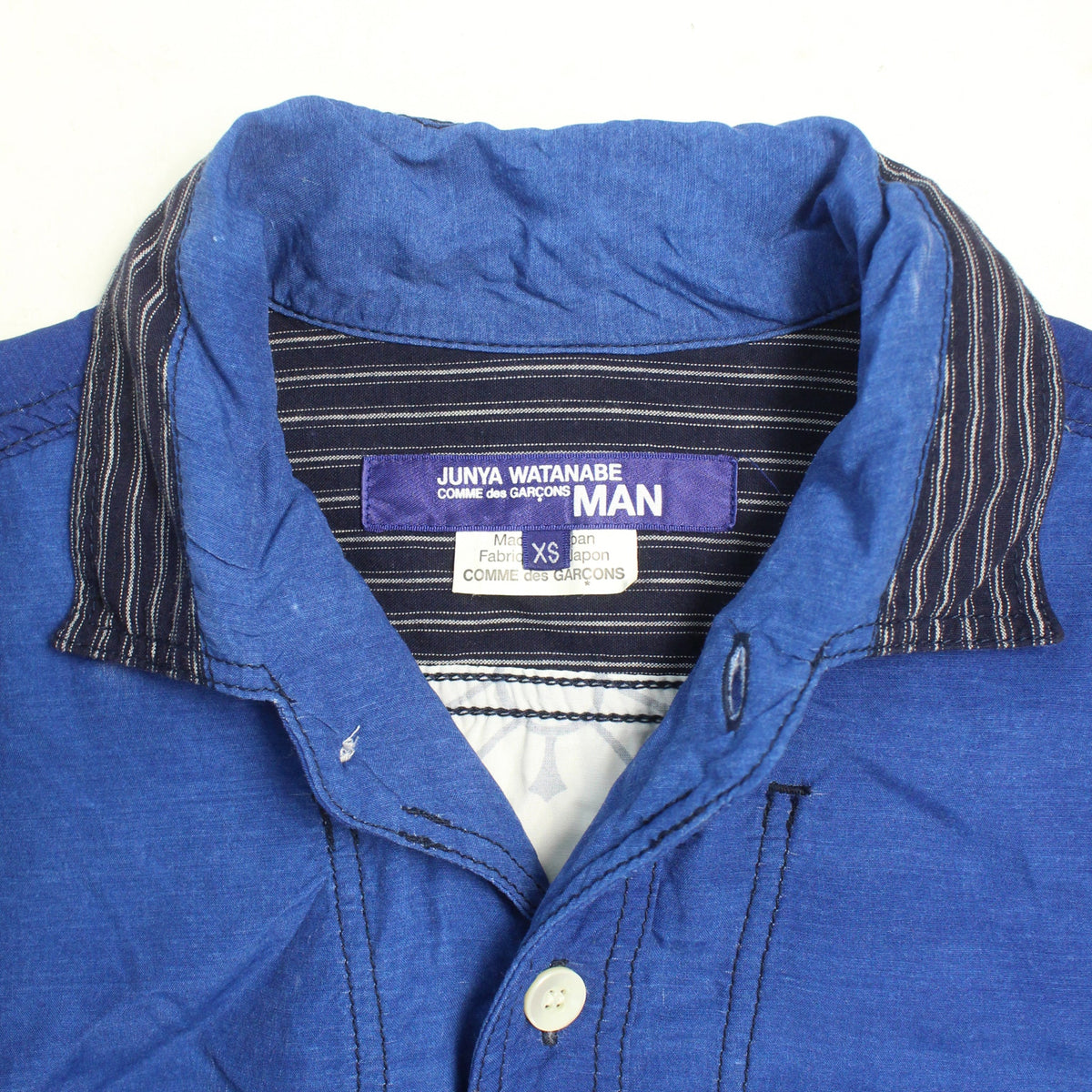 JUNYA WATANABE 2015 S/S Multi Long Sleeve Shirt Size XS