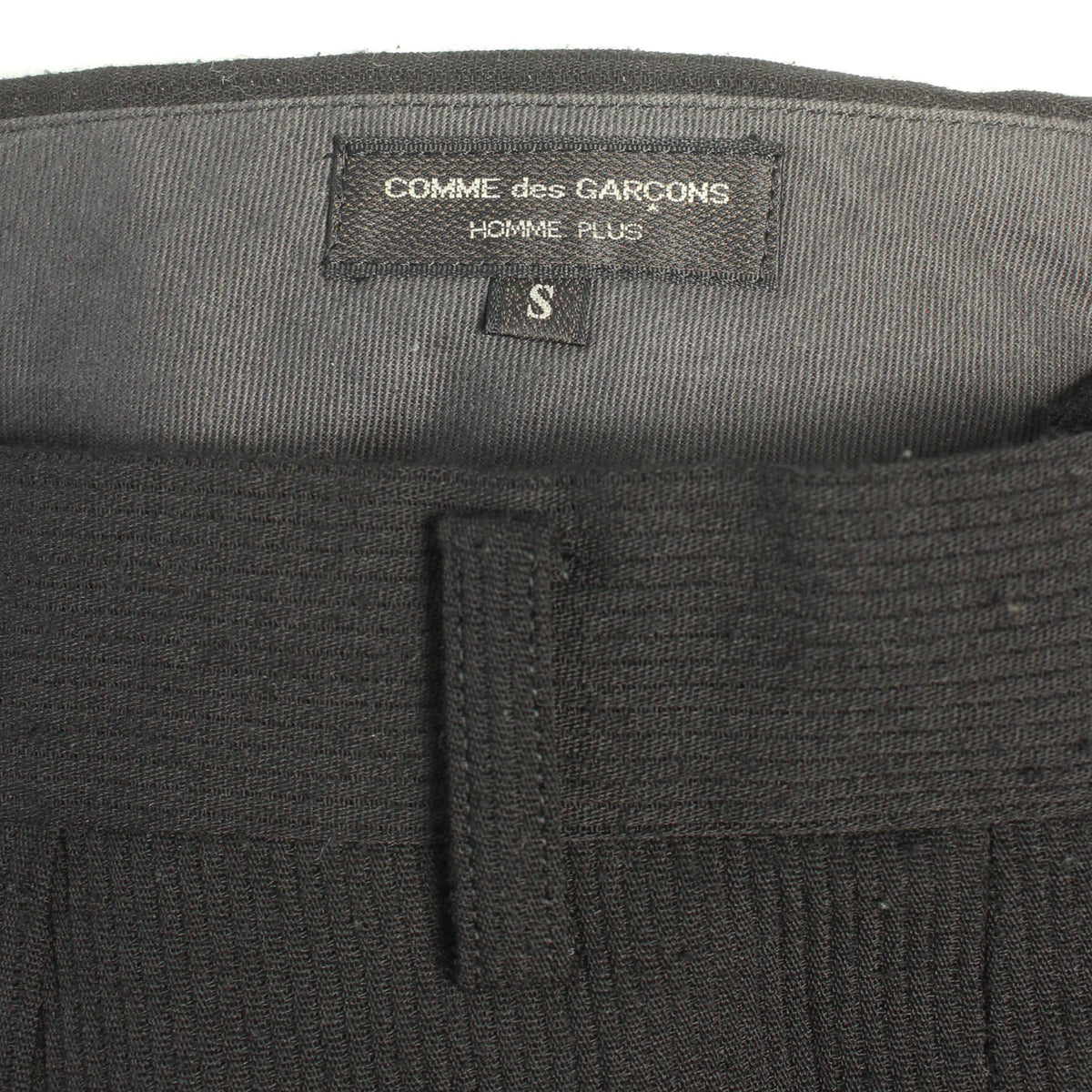 COMME des GARCONS 1980s Long Sleeve Shirt Black Size S