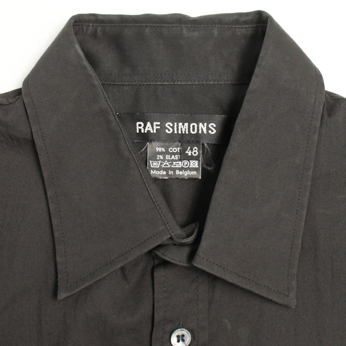 Raf Simons Black Hoodie Size 48