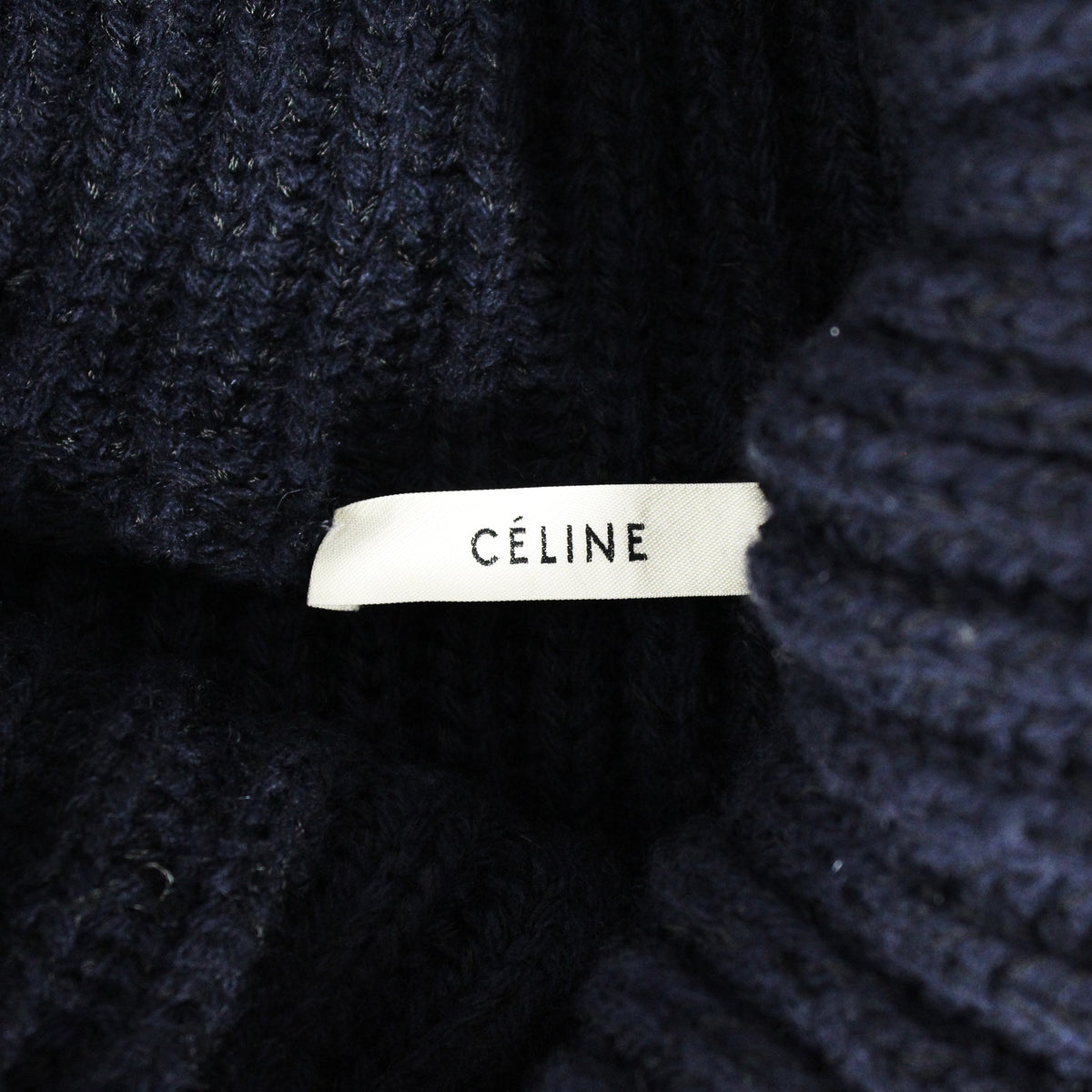 Celine CÉLINE by Phoebe Philo Blue Knit Size S