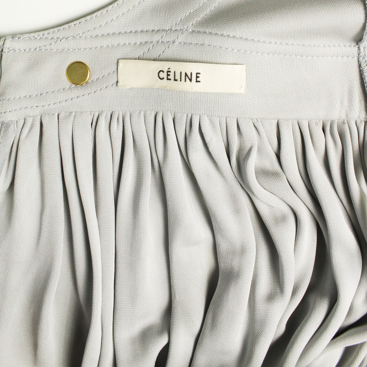 Celine CÉLINE by Phoebe Philo Gray Shirt Size 36