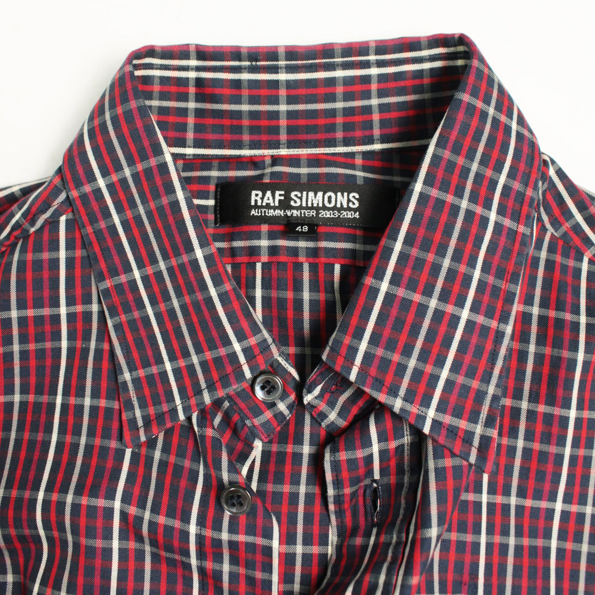 Raf Simons 2003 A/W Red Hoodie Size 48
