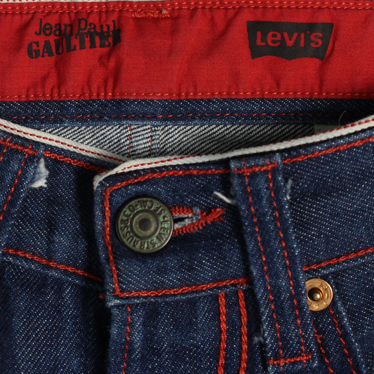 Jean Paul Gaultier x Levi's 501 Multi Pants Size W27 L32