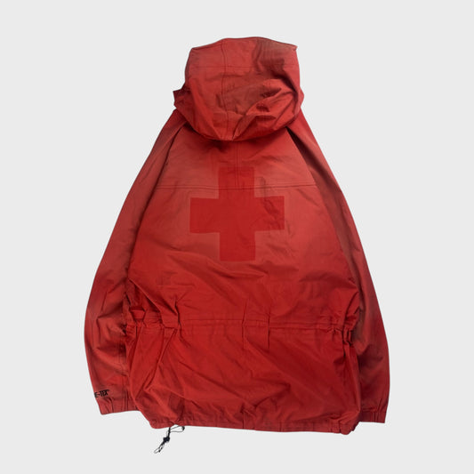 L.L.Bean 90s GORE-TEX Drawstring Mountain Parka Red Size XL