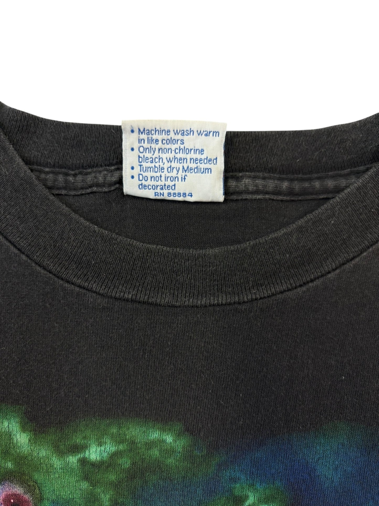 THE DOORS psychedelic hand T-Shirt Size L