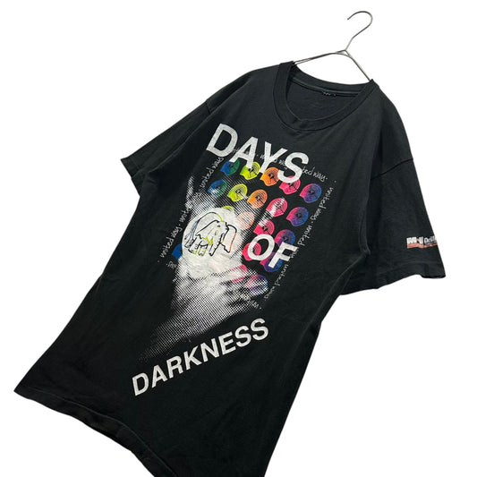 UNDERCOVER 17AW "DAYS OF DARKNESS" S/S T-Shirt Black Size M