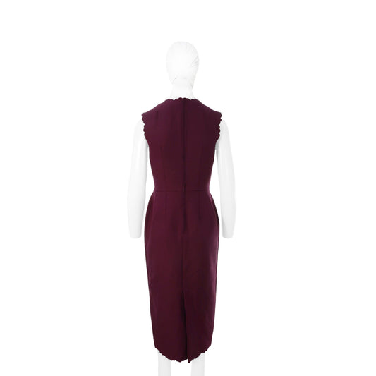 COMME des GARCONS 1998 A/W Purple Polyester Dress Size S