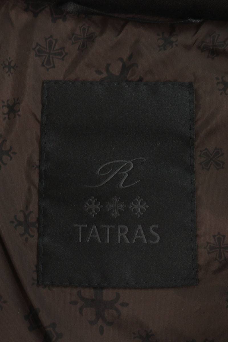 TATRAS Fur Hood Down Coat Dark Brown Size 3