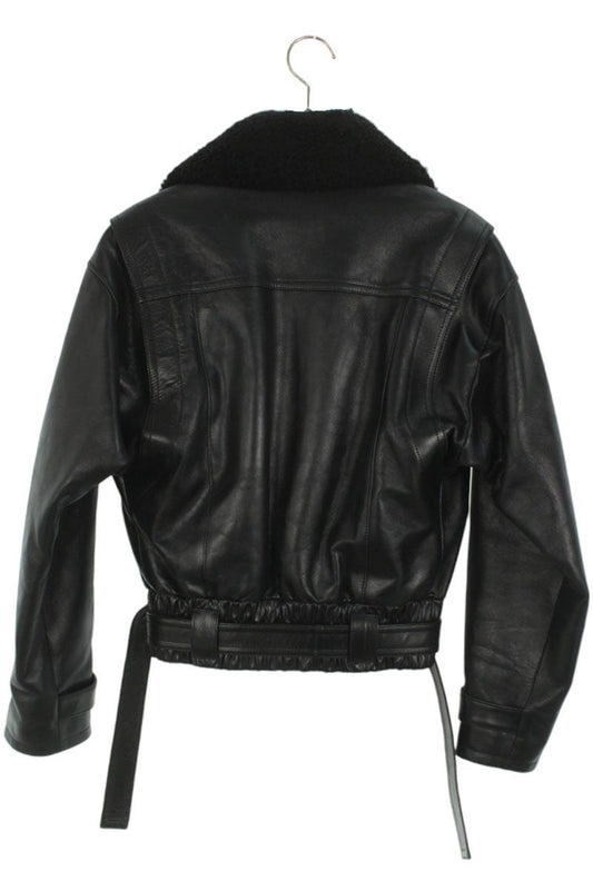 LOUISVUITTON 20AW Belted Jacket Black Size 34