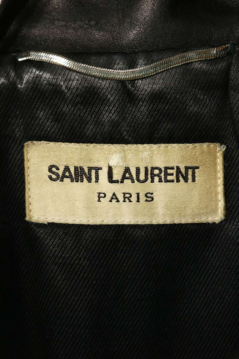 SAINT LAURENT PARIS Classic Jacket Black Size 38