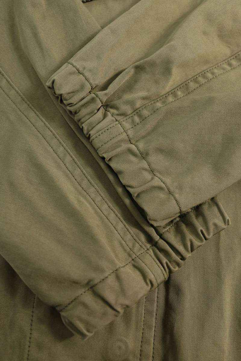 Maison Margiela 17SS Cotton Flare Military Mods Coat Size 36