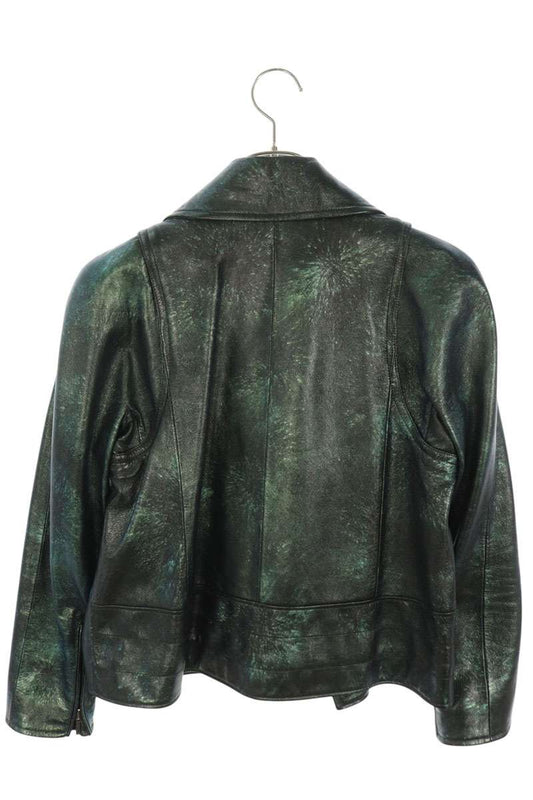 CHANEL FW17 Lambskin Biker Leather Jacket Size 38