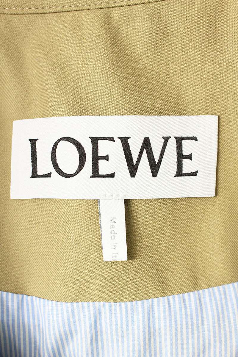 Loewe Anagram Military Hooded S540Y02X10 Beige Size 34
