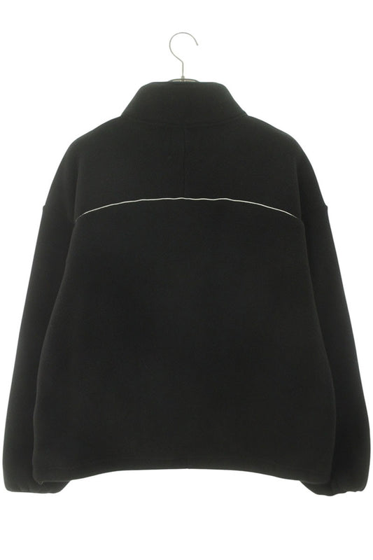 Japanese Brand Logo Embroidered Fleece Jacket Size FREE