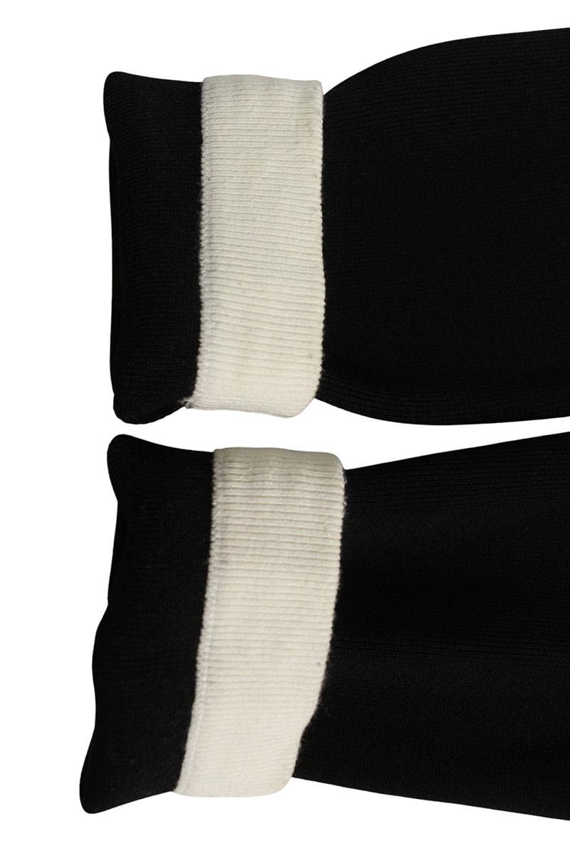 Alexander Wang Cropped Logo Cardigan Black Size XS