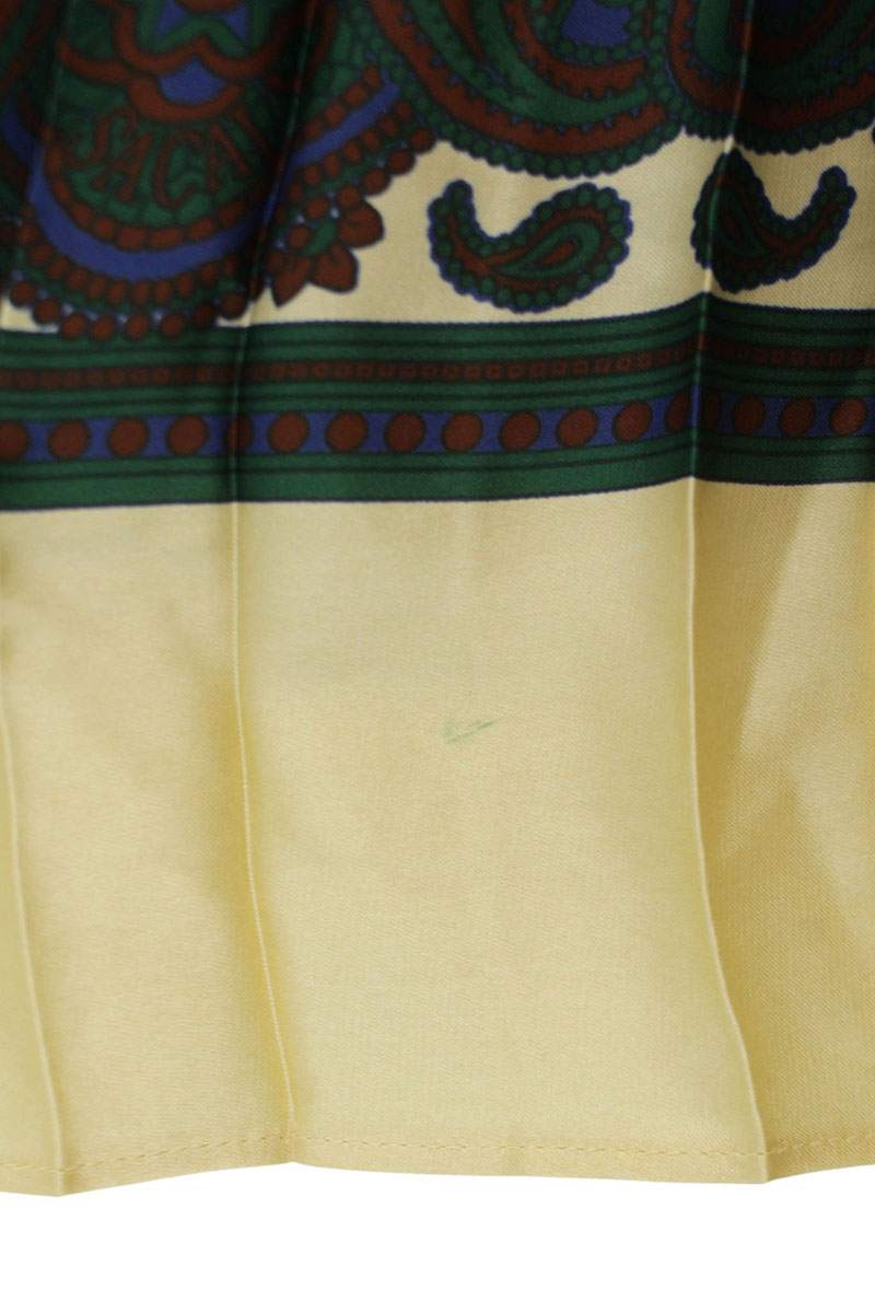 Sacai Paisley Pleat Panel Cardigan Multi Size 1