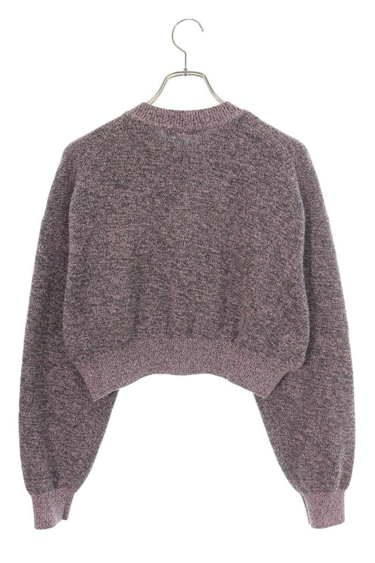 T by Alexander Wang Purple Embossed Logo Cardigan Size XS