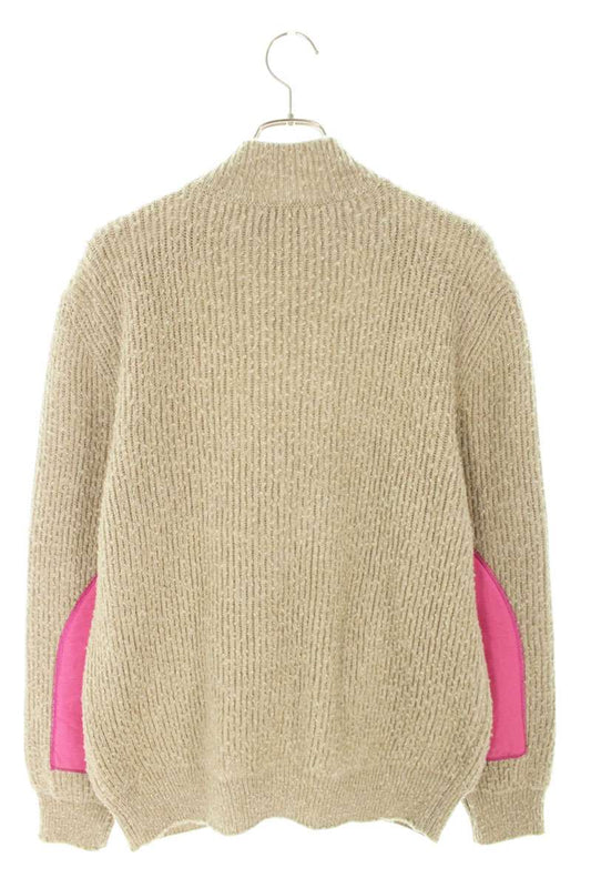 Dior Casentino Wool Sweater Beige x Pink Size M