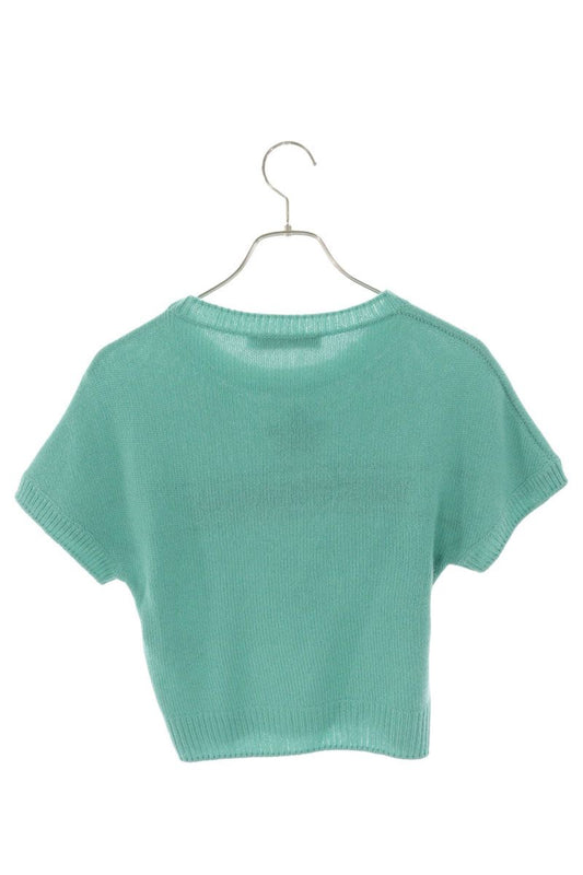 Dior Green Logo Cashmere Knit Size 36