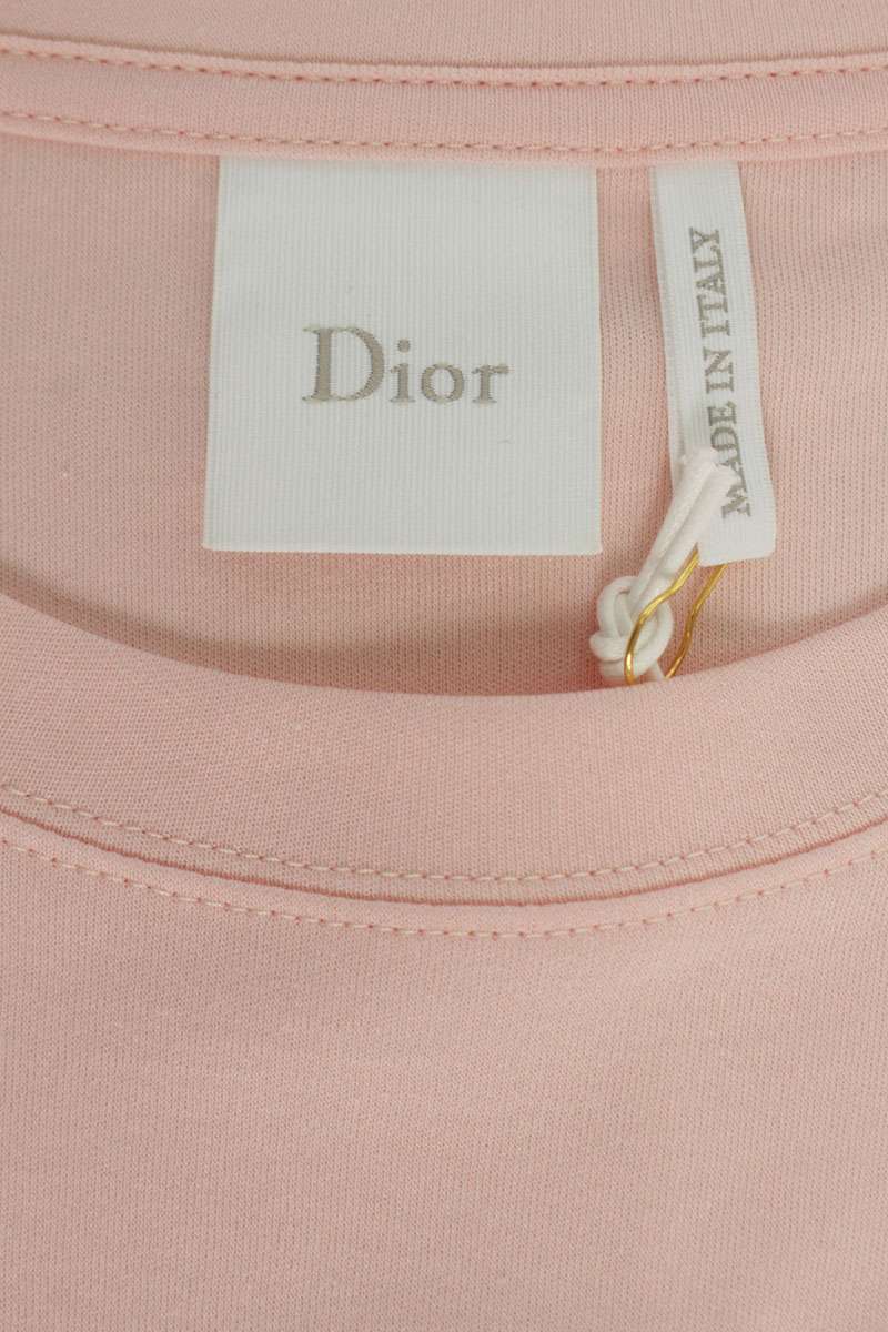 Christian Dior 26SS Message T-Shirt Pink Size S