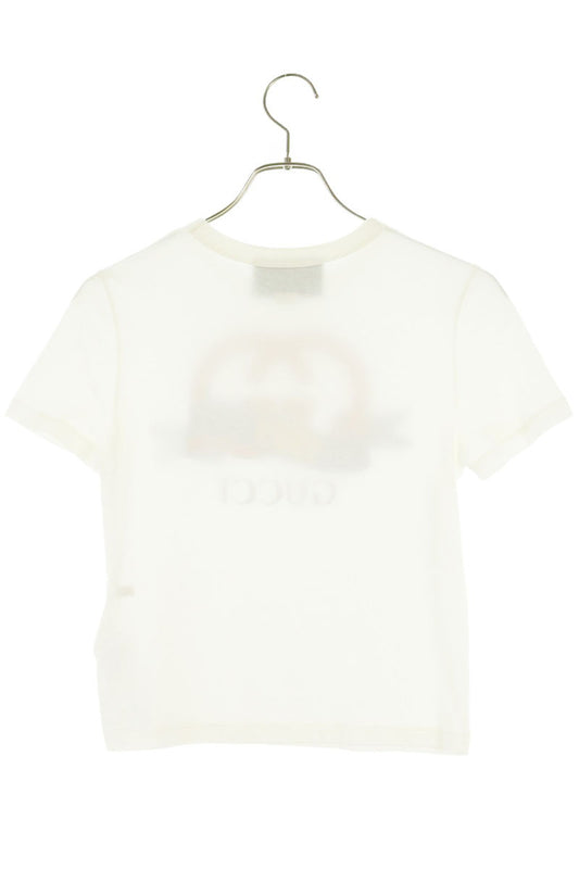 Gucci Interlocking G Print White T-Shirt Size XS
