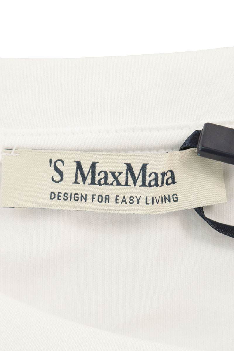 Vintage Logo Print White Cotton T-Shirt Size S