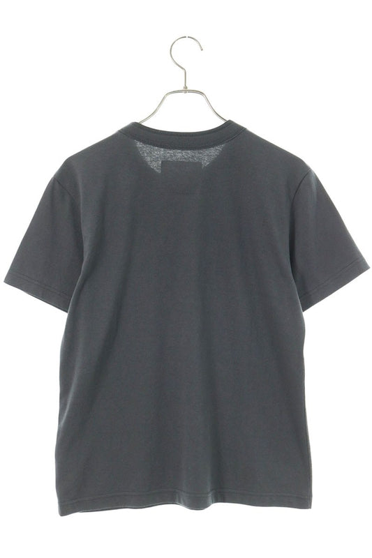 Sacai Cotton Heart Logo Print T-Shirt Gray Size 0