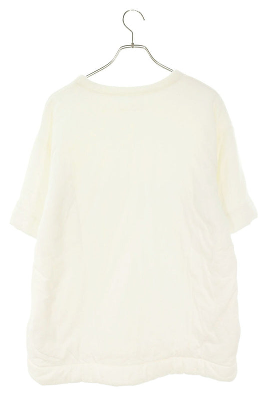 MM6 19AW Padded Reversed Logo T-Shirt White Size XS